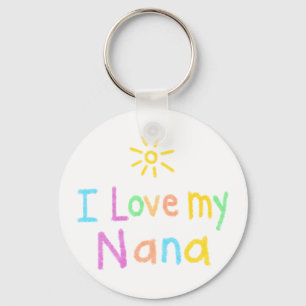 Jag älskar min Nana Nyckelring