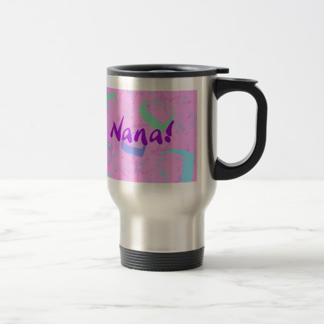 Jag älskar min Nana travel mug Resemugg (Höger)