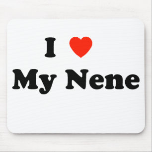 Jag älskar min Nene Mousepad Musmatta