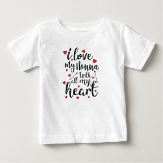 Jag älskar min Nonna med all min hjärta Tee Shirt