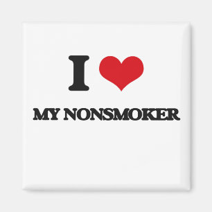 Jag älskar min Nonsmoker Magnet
