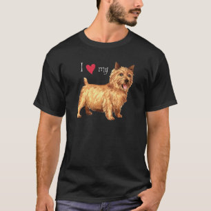 Jag älskar min Norwich Terrier Tee Shirt