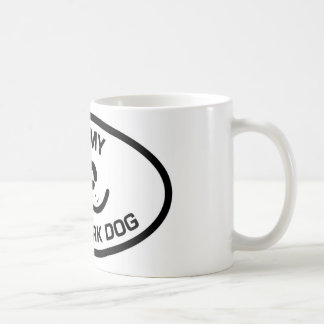Jag älskar min Nosework hund Kaffemugg