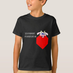 Jag älskar min nya ko klaff hjärtpatient t shirt