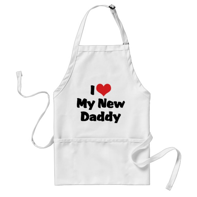 jag älskar min nya pappa förkläde (Framsidan)