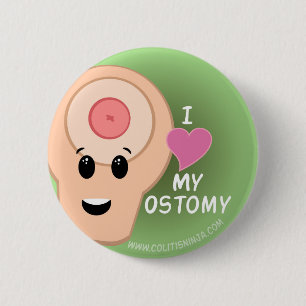 Jag älskar min Ostomy! Knapp