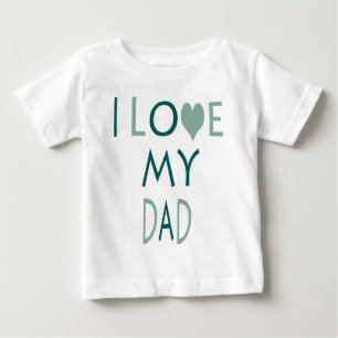 Jag älskar min pappa Baby Tee