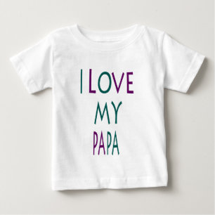 Jag älskar min pappa Baby Tee Shirt