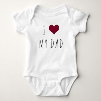 Jag älskar min Pappa Creeper Tee