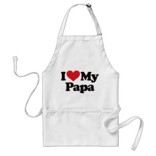 Jag älskar min pappa förkläde