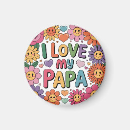 Jag älskar min pappa magnet