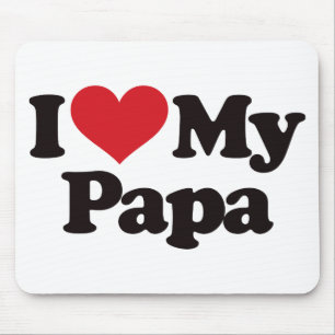 Jag älskar min pappa musmatta