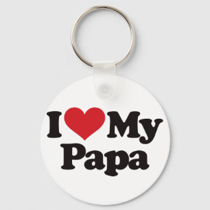 Jag älskar min pappa nyckelring