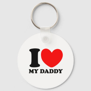 Jag älskar min pappa nyckelring