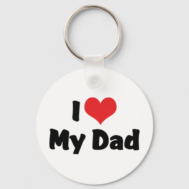 Jag älskar min pappa Nyckelring (Framsida)