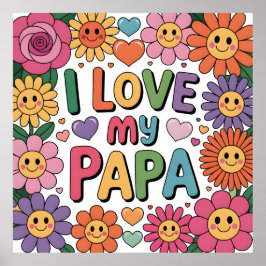 Jag älskar min pappa poster