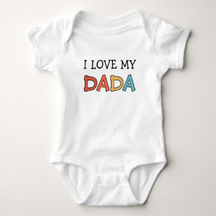 Jag älskar min pappa Retro söt T Shirt