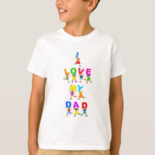 Jag älskar min pappa t-shirt