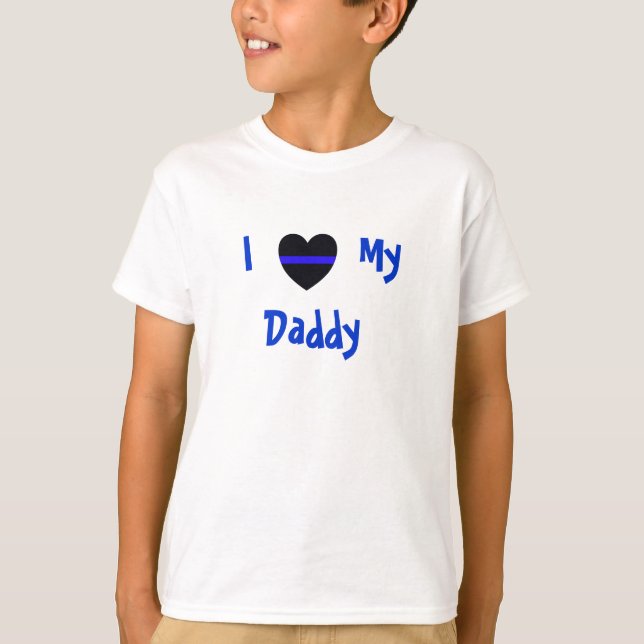 Jag älskar min pappa t-shirt (Framsida)