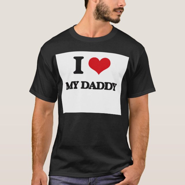 Jag älskar min pappa tee shirt (Framsida)