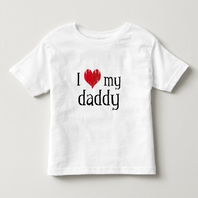 Jag älskar min pappa tröja (Framsida)