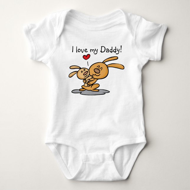 Jag älskar min pappa! tröja (Framsida)