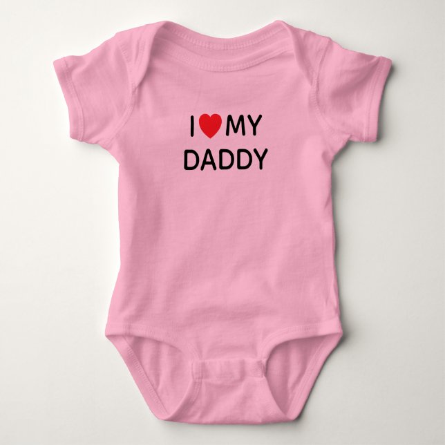 JAG ÄLSKAR MIN PAPPADOTT RÖS T SHIRT (Framsida)