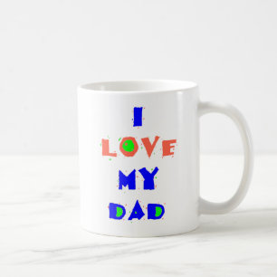 Jag älskar min PAPPAmugg Kaffemugg