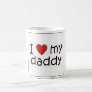 Jag älskar min pappamugg kaffemugg
