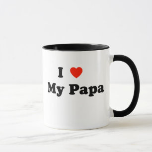 Jag älskar min pappamugg mugg