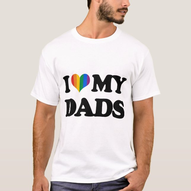 Jag älskar min pappor t shirt (Framsida)