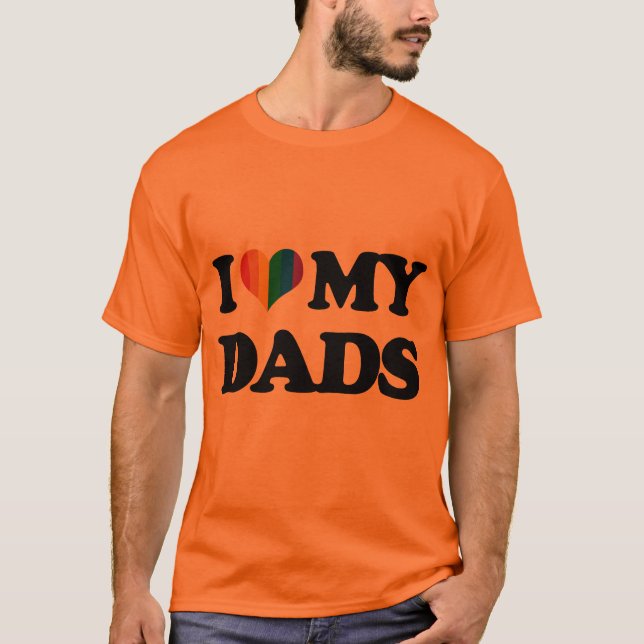 Jag älskar min pappor t shirt (Framsida)