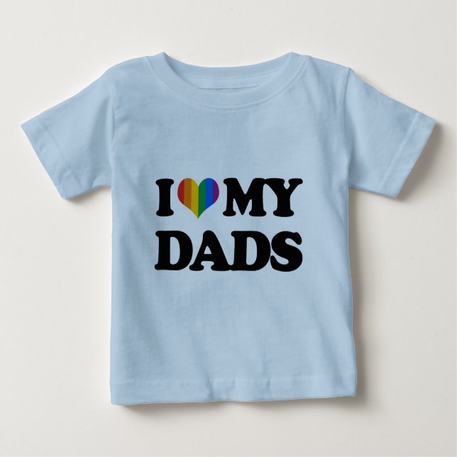 Jag älskar min pappor t-shirt (Framsida)