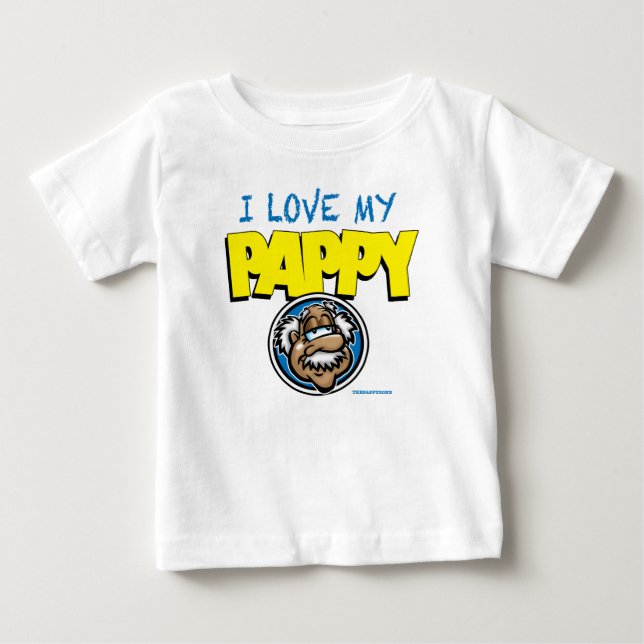 JAG ÄLSKAR MIN PAPPY TEE SHIRT (Framsida)