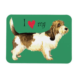Jag älskar min PBGV Magnet