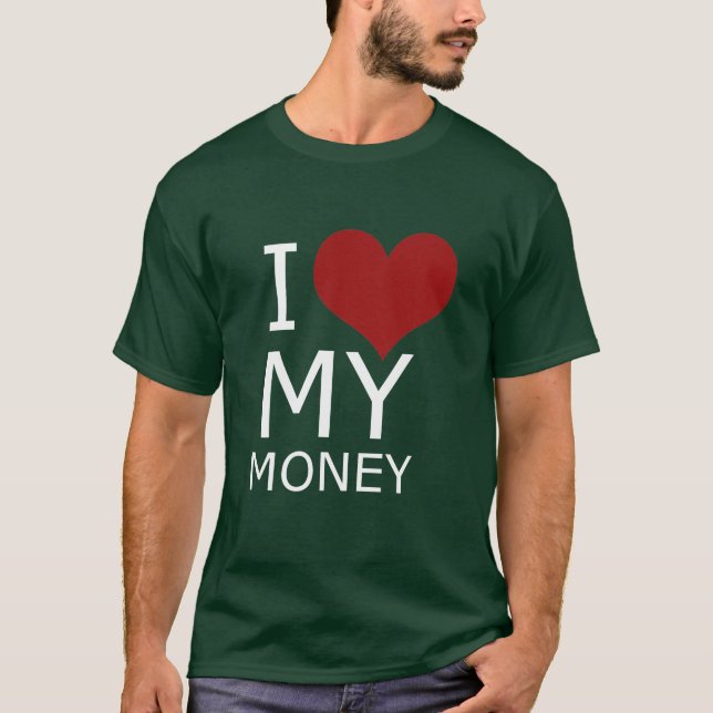 JAG ÄLSKAR MIN PENGART-TRÖJA T-SHIRT (Framsida)