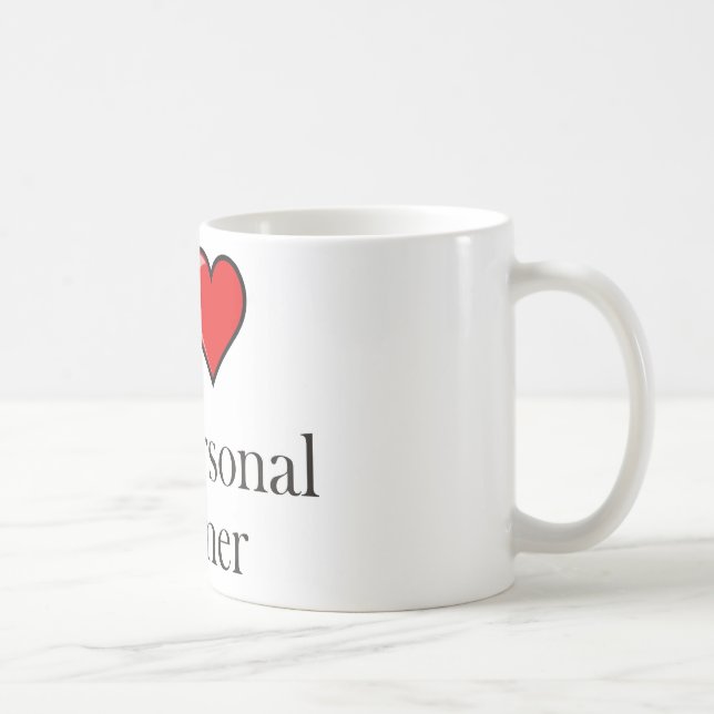 Jag älskar min personliga instruktör kaffemugg (Höger)