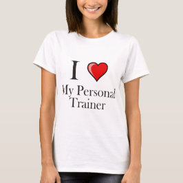 Jag älskar min personliga instruktör tee shirt