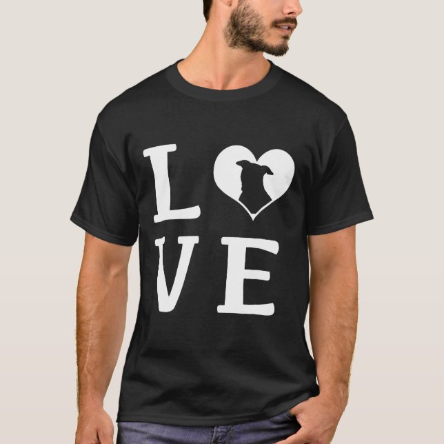 Jag älskar min Pitbull T-shirt (Framsida)