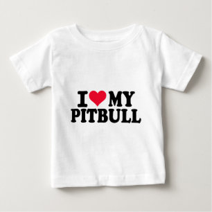 Jag älskar min Pitbull T-shirt