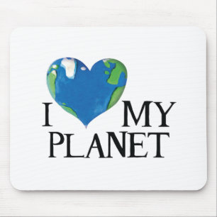 Jag älskar min planetmusmatta musmatta