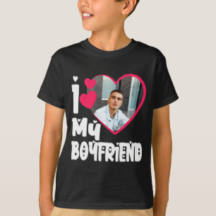 Jag älskar min pojkvän D Foto T Shirt