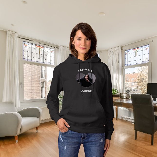 Jag älskar min pojkvän foto namn t shirt (Skapare uppladdad)