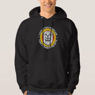 Jag älskar min pojkvän jag jagar inte utterpojkar hoodie