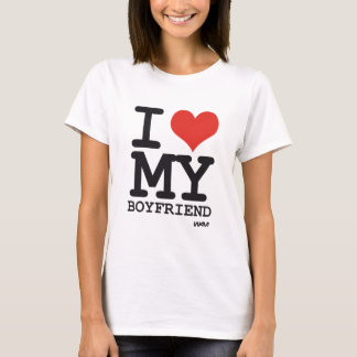 jag älskar min pojkvän t shirt