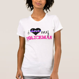 Jag älskar min POLIS T Shirt