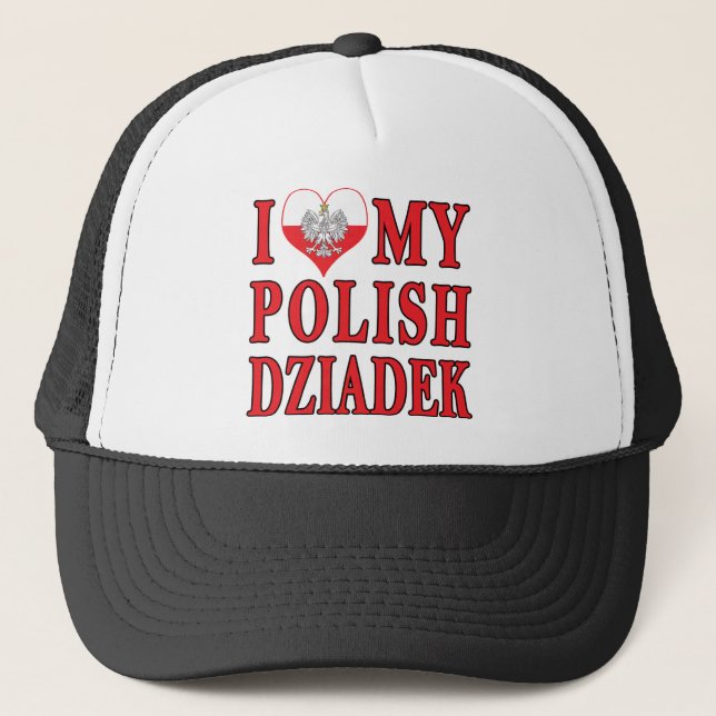 Jag älskar min polska Dziadek Keps (Framsida)