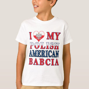 Jag älskar min polske amerikan Babcia Tröja
