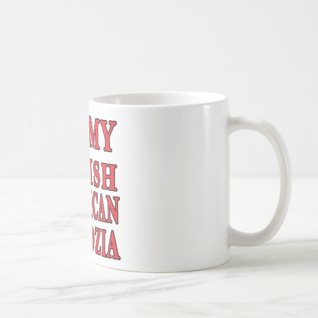 Jag älskar min polske Dziadzia Kaffemugg (Höger)