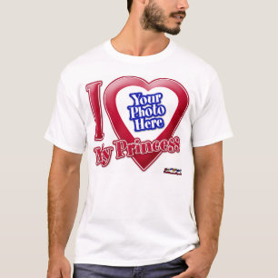 Jag älskar min Princess - foto T Shirt